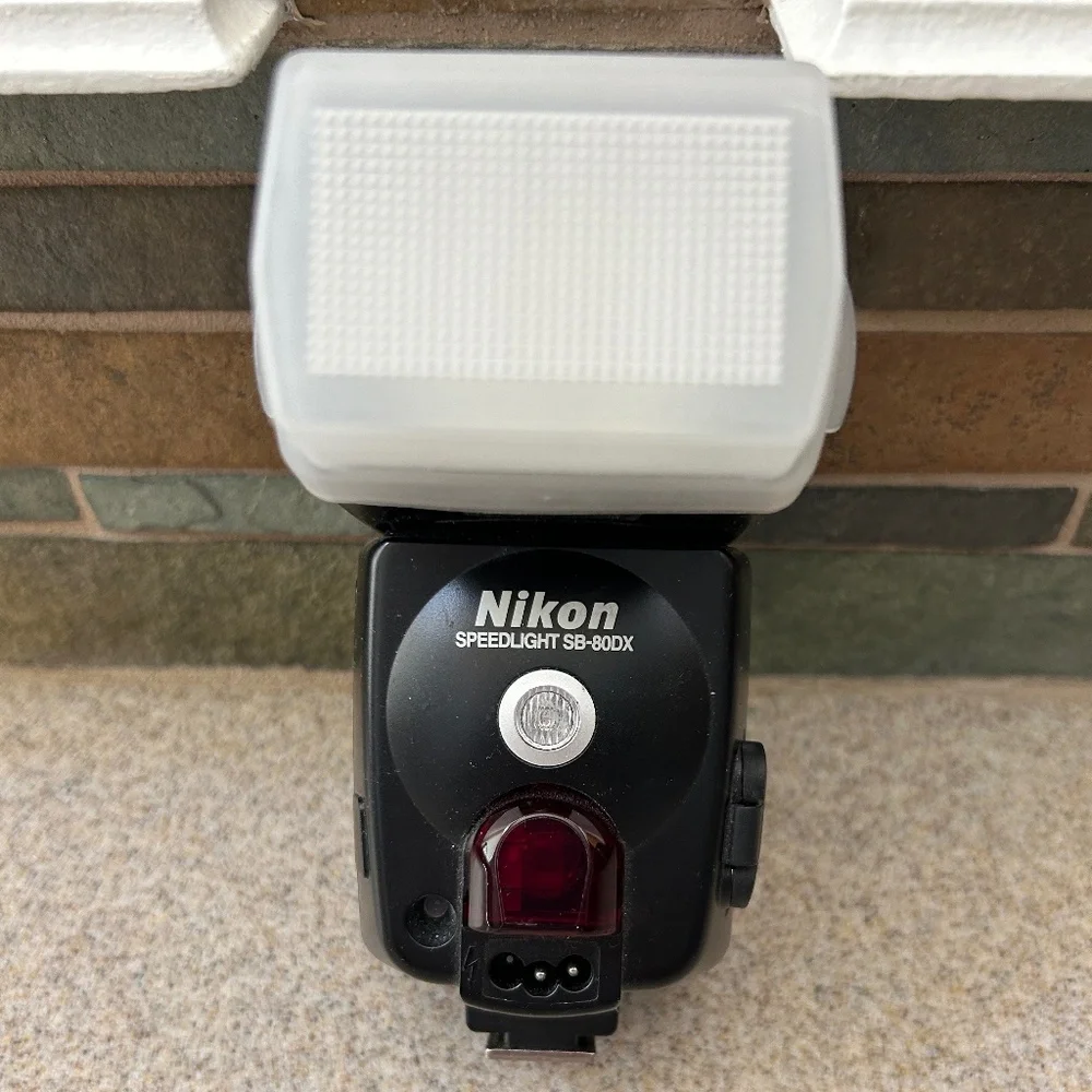 NIKON Speedlight SB-80DX Flash Vintage